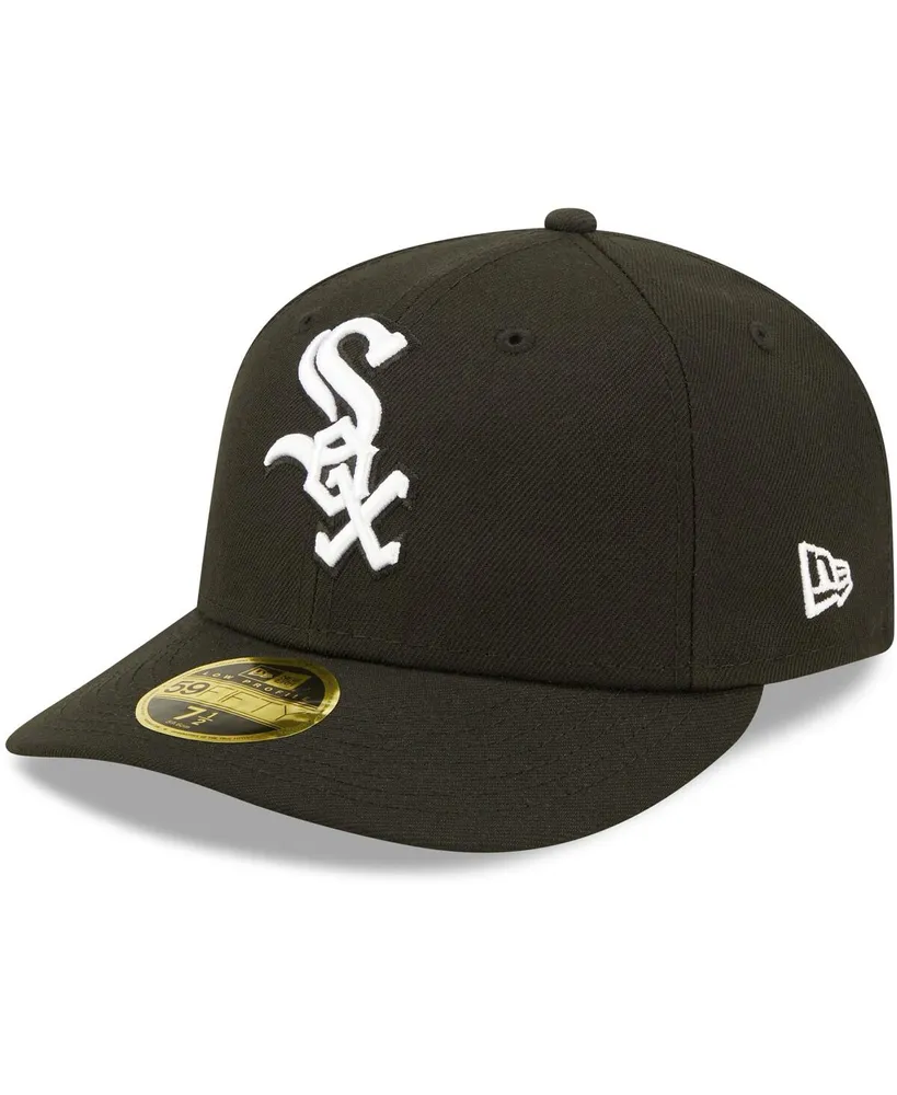 Men's New Era Chicago White Sox Black, Low Profile 59FIFTY Fitted Hat