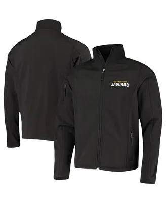Men's Dunbrooke Black Jacksonville Jaguars Sonoma Softshell Full-Zip Jacket