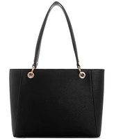 Guess Noelle Small Double Compartment Top Zip Tote Bag