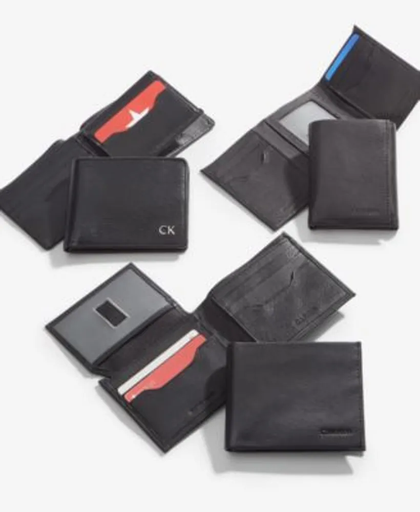 Calvin Klein Men's RFID Slimfold Wallet & Key Fob Set - Macy's