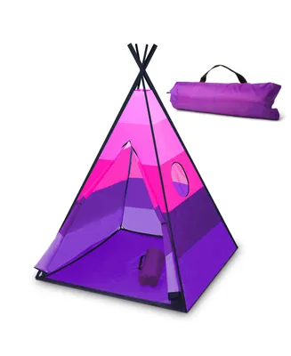 Usa Toyz Happy Hut Teepee Tent for Kids - Pink