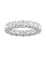 Charles & Colvard Moissanite Eternity Band (5 ct. t.w. Diamond Equivalent) 14k White Gold