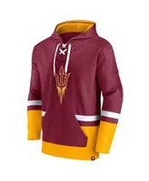 Men's Fanatics Maroon Arizona State Sun Devils First Battle Pullover Hoodie