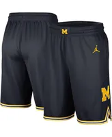 Men's Jordan Navy Michigan Wolverines Replica Performance Shorts