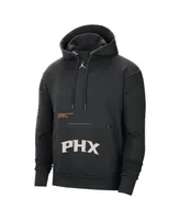 Men's Jordan Black Phoenix Suns Courtside Statement Edition Pullover Hoodie