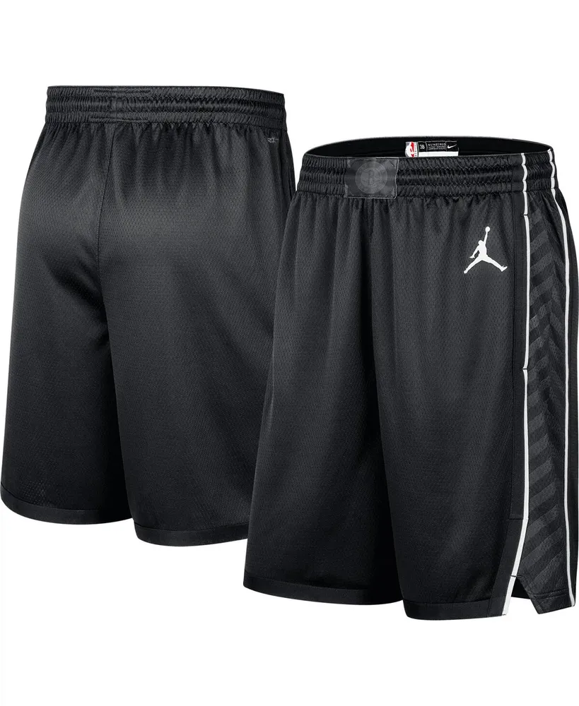 Men's Jordan Black Brooklyn Nets 2022/2023 Statement Edition Swingman Performance Shorts