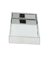 Rosemary Lane Wood Mirrored Tray, 20" x 20" x 2"