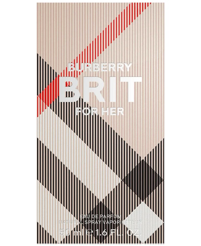 Burberry Brit Eau de Parfum Spray, 1.6 oz