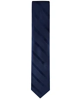 Tommy Hilfiger Men's Solid Textured Stripe Tie