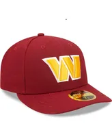 Men's New Era Burgundy Washington Commanders Omaha Low Profile 59FIFTY Fitted Hat