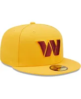 Men's New Era Gold Washington Commanders Omaha 59FIFTY Fitted Hat