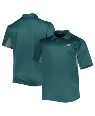 Men's Midnight Green Philadelphia Eagles Big and Tall Team Color Polo Shirt
