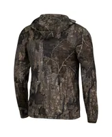 Men's Colosseum Realtree Camo Lsu Tigers Long Sleeve Hoodie T-shirt