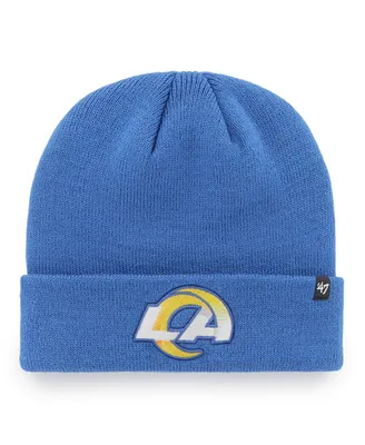 Men's '47 Brand Royal Los Angeles Rams Primary Cuffed Knit Hat