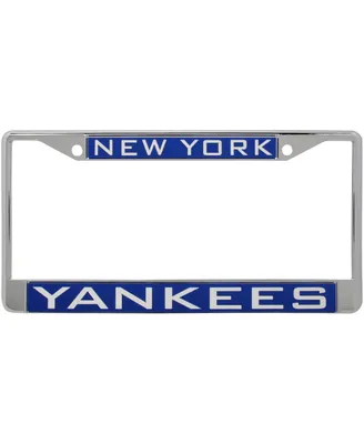 Men's and Women's Wincraft New York Yankees Laser Inlaid Metal License Plate Frame