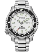 Citizen Eco-Drive Men's Automatic Promaster Dive Stainless Steel Bracelet Watch 45mm - Silver