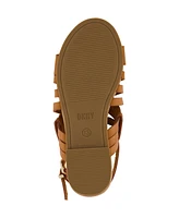 Dkny Little Girls Multi Strappy Flat Open Toe Sandals