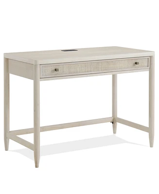 Maren 42" Wood Drop Front Drawer Writing Desk