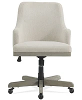 Rafferty 36" Polyester Upholstered Desk Chair