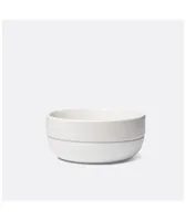 Waggo Dog Cling Silicon Bottom Bowl - White