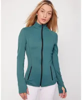 Rebody Active Women's Gen Xyz Zip Up Track Jacket for Women