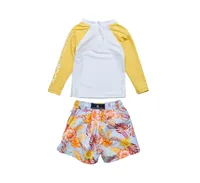 Baby Boys Boho Tropical Sustainable Ls Set