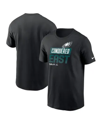 Men's Nike Black Philadelphia Eagles 2022 Nfc East Division Champions Locker Room Trophy Collection T-shirt