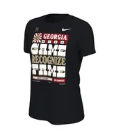 Women's Nike Black Georgia Bulldogs College Football Playoff 2022 National Champions Locker Room T-shirt