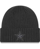 Preschool Boys and Girls New Era Graphite Dallas Cowboys Core Classic Cuffed Knit Hat