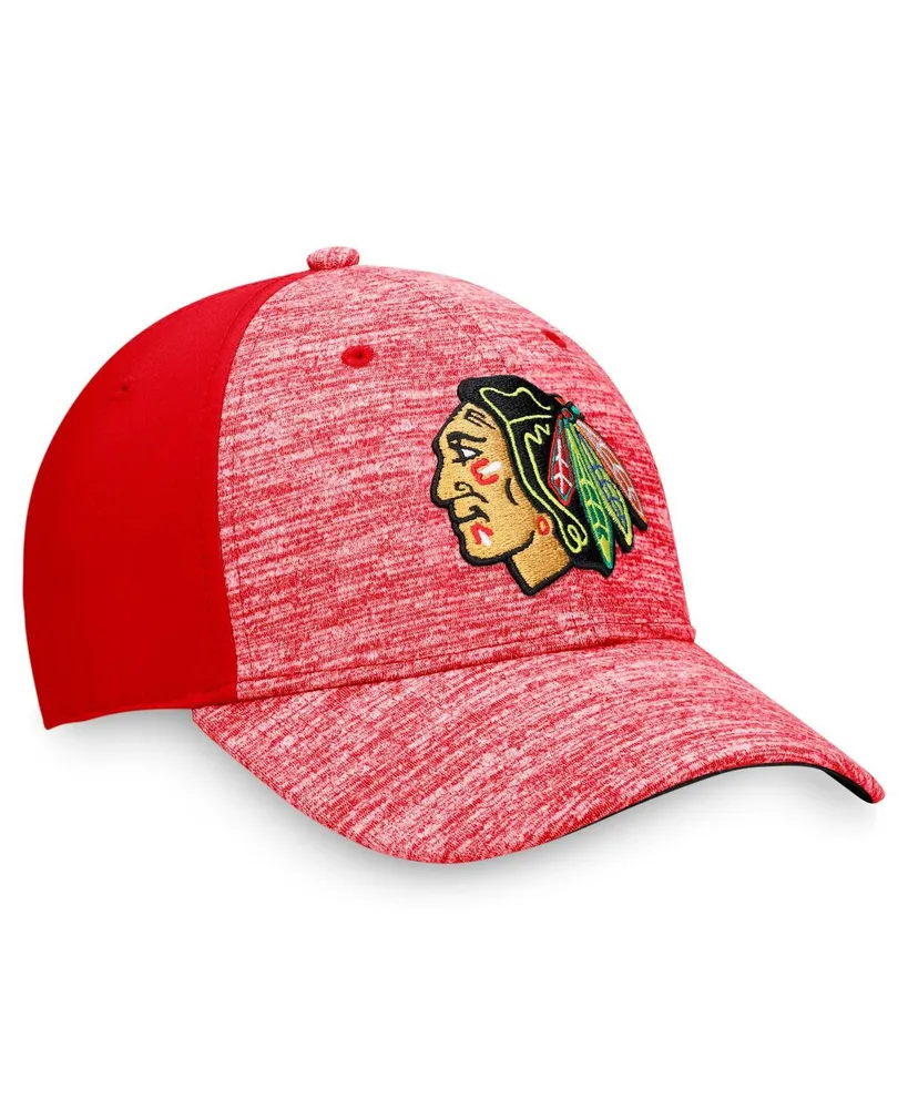 Men's Fanatics Red Chicago Blackhawks Defender Flex Hat