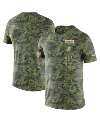 Men's Nike Camo Florida State Seminoles Military-Inspired T-shirt