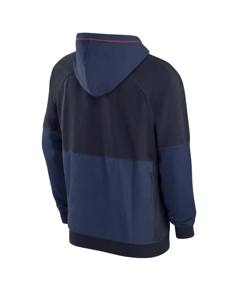 Men's Nike Navy Barcelona Travel Pullover Hoodie