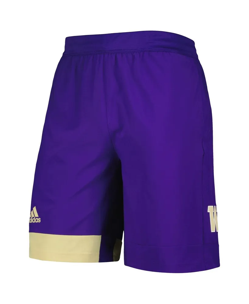 Men's adidas Purple Washington Huskies Training Shorts