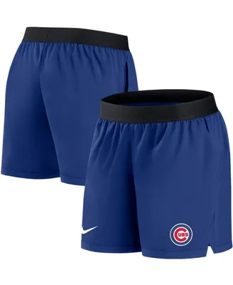 Women's Nike Royal Chicago Cubs Authentic Collection Flex Vent Max Performance Shorts