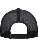 Men's Rvca Black All the Way Trucker Snapback Hat