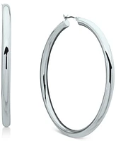 Dkny Large Hoop Earrings, 2.4"