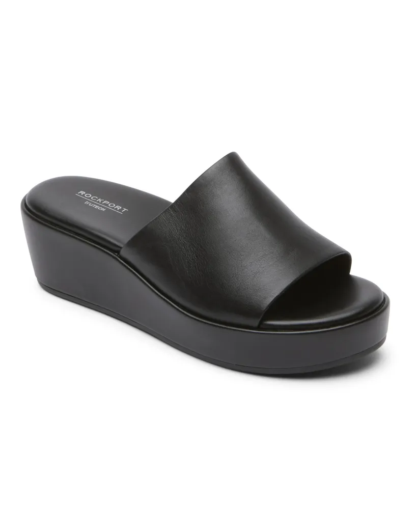 Rockport Women's Aubriella Slide Platform Sandal