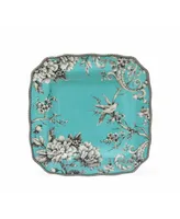 222 Fifth Adelaide Turquoise 16-Pc. Dinnerware Set, Service for 4