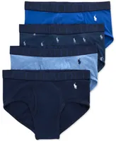 Polo Ralph Lauren Men's 4-Pack Classic Stretch Briefs