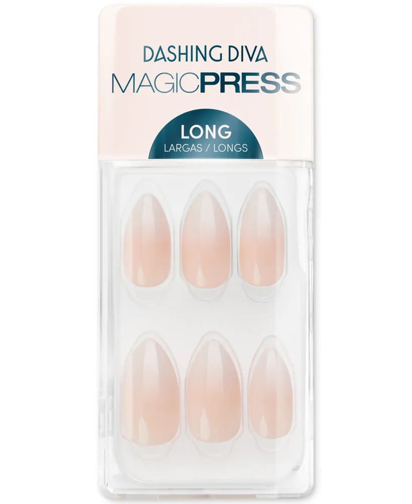 Dashing Diva Magic Press Nails - Magnetic Field | Short, Square Shaped Press  On Nails | Long Lasting Stick On Gel Nails | Lasts Up to 7 Days | Contains  30 Stick… |