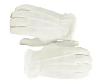 Premium White Cotton Marching Band Parade Formal dress gloves