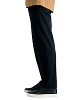 Haggar Men's Life Khaki Straight Fit Comfort Pant