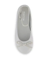 Kenneth Cole New York Big Girls Daisy Sara Ballet Flat Shoes