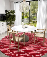 Dalyn Harbor HA7 8' x Round Area Rug