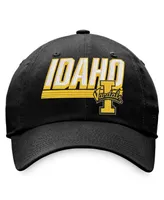 Men's Top of the World Black Idaho Vandals Slice Adjustable Hat