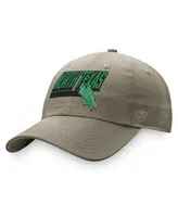 Men's Top of the World Khaki North Texas Mean Green Slice Adjustable Hat