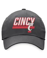 Men's Top of the World Charcoal Cincinnati Bearcats Slice Adjustable Hat