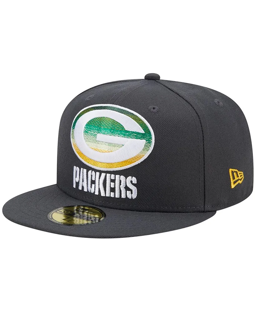 Men's New Era Cream Green Bay Packers Color Pack 59FIFTY Fitted Hat