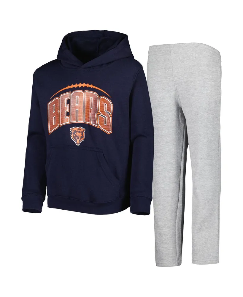 Chicago Bears Youth The Champ Is Here Pullover Hoodie - Navy