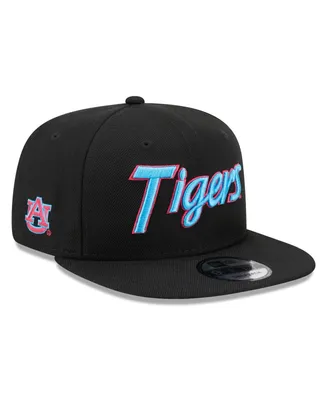 Men's New Era Black Auburn Tigers Vice Undervisor 9FIFTY Snapback Hat
